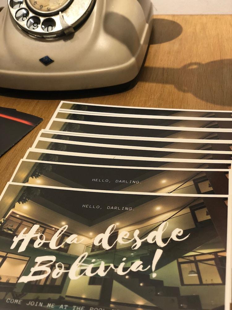Cosmopolitano Hotel Boutique Santa Cruz de La Sierra Eksteriør billede A brochure for the development