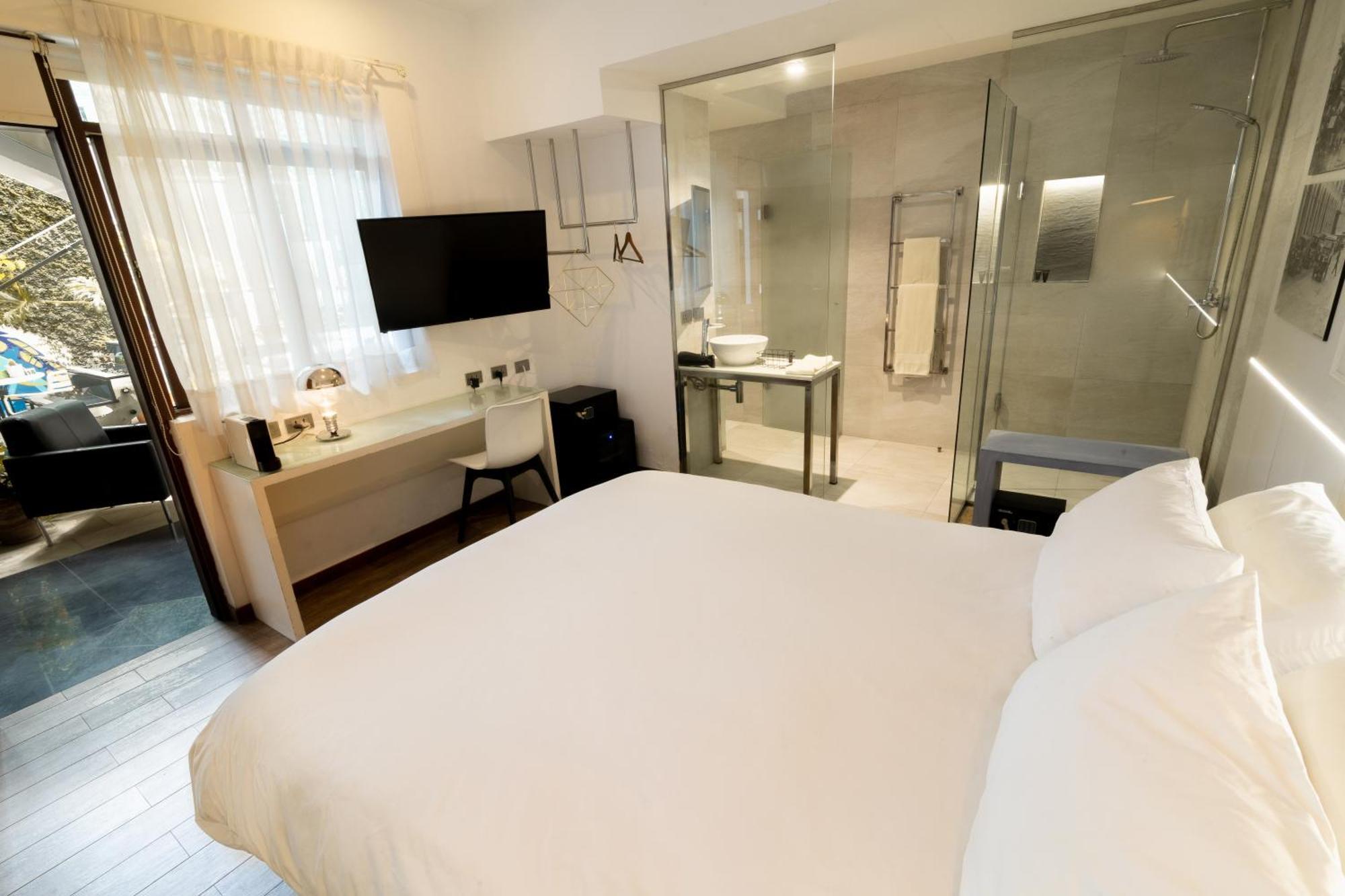 Cosmopolitano Hotel Boutique Santa Cruz de La Sierra Eksteriør billede A room at the hotel